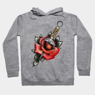 kunai and rose Hoodie